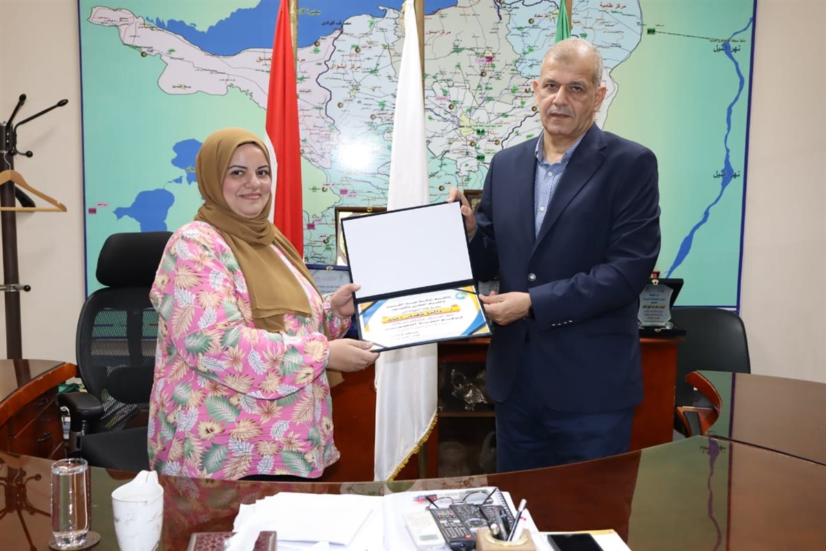 مياه الفيوم” تكرم المتميزين في إدارات التسويق والإنتاج والكهرباء