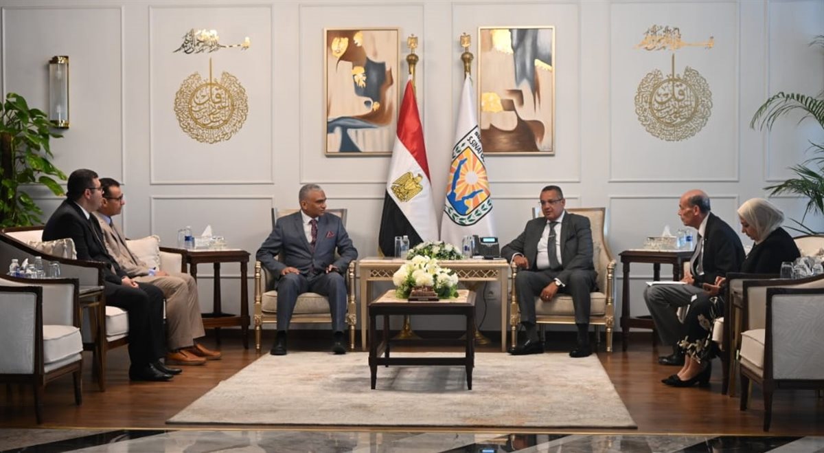 محافظ جنوب سيناء ورئيس جامعة الملك سلمان