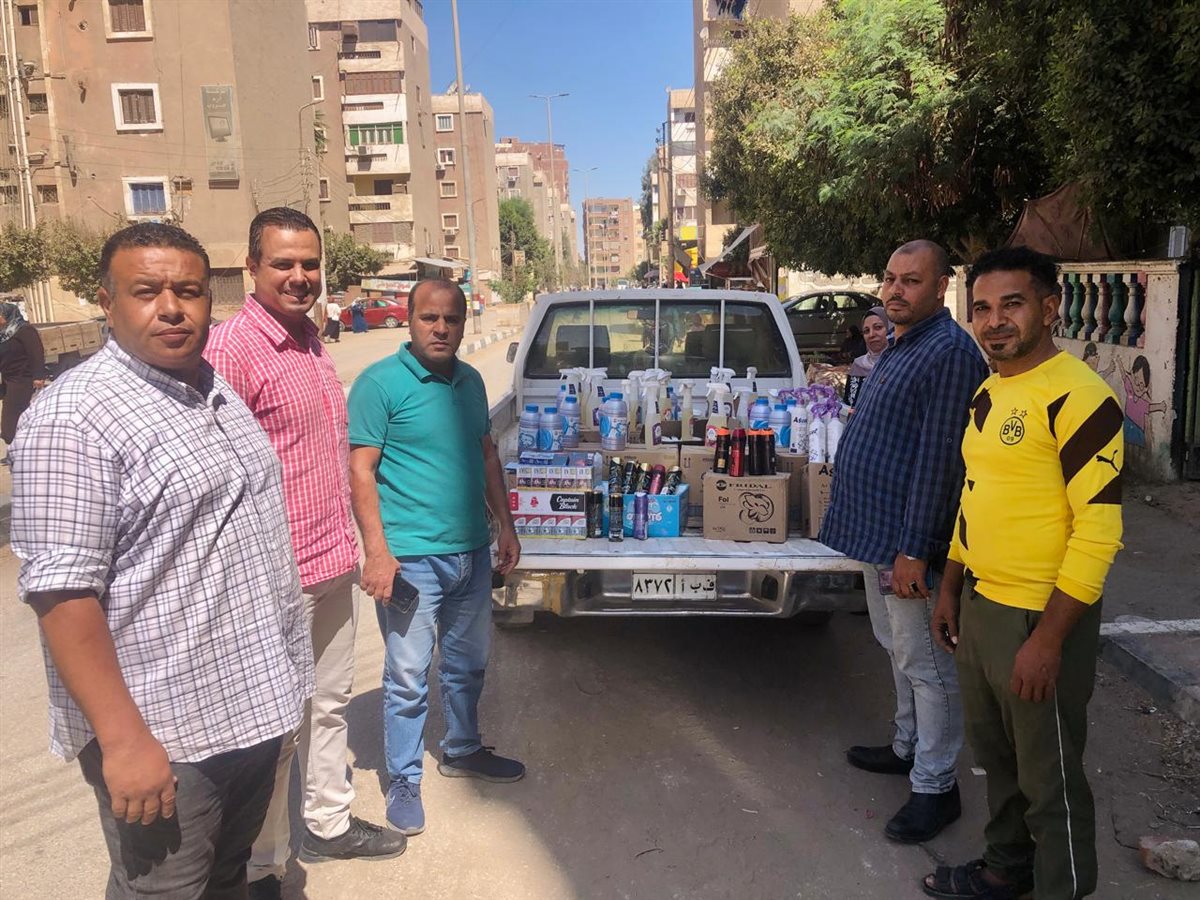 ضبط نصف طن دقيق بلدي مدعم مخابز محظور بيعه او تداوله بالفيوم <br>