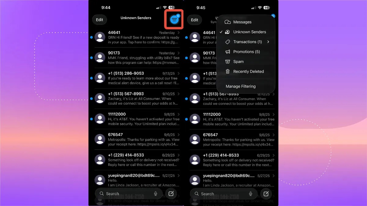 &nbsp;تحديث iOS 26