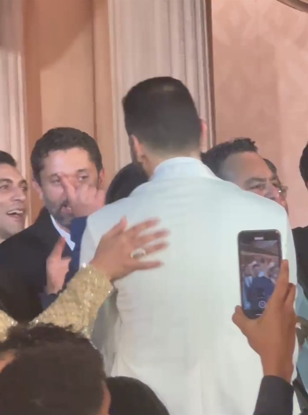حفل زفاف نجل بيومي فؤاد