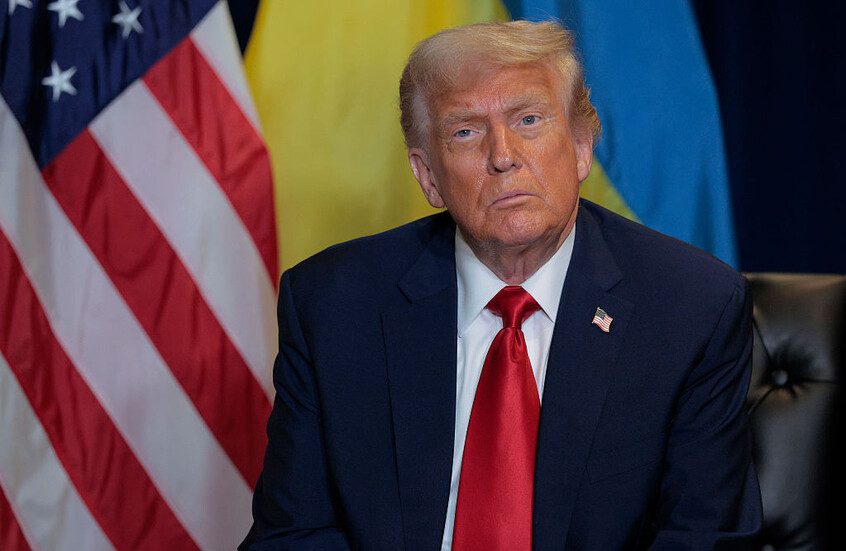 الرئيس الأمريكي دونالد ترامب