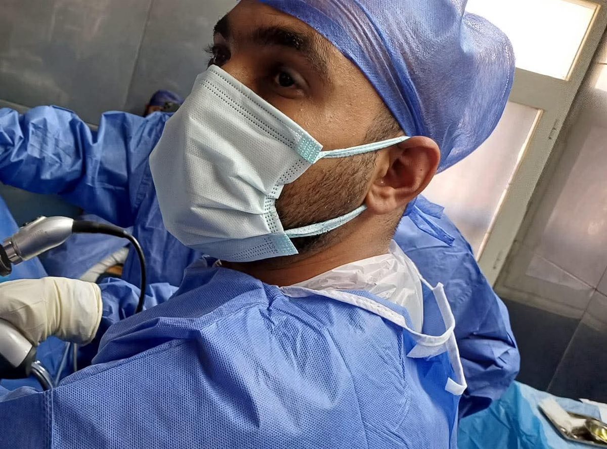 جانب من الجراحه