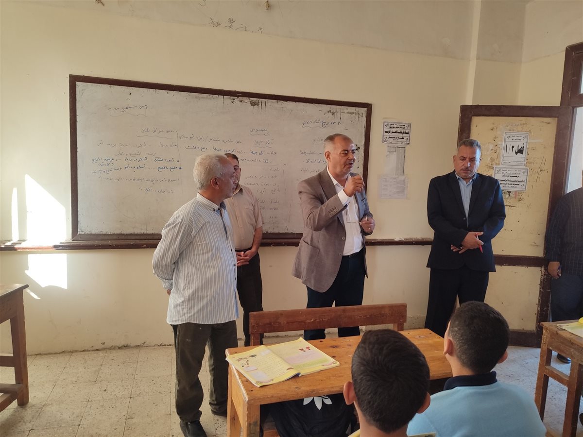 مدير عام إدارة أبشواي التعليمية يتفقد مدارس قطاع أبو جنشو وأبشواي