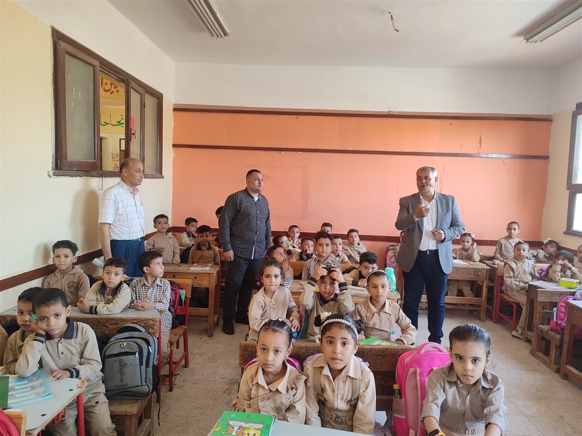 مدير عام إدارة أبشواي التعليمية يتفقد مدارس قطاع أبو جنشو وأبشواي