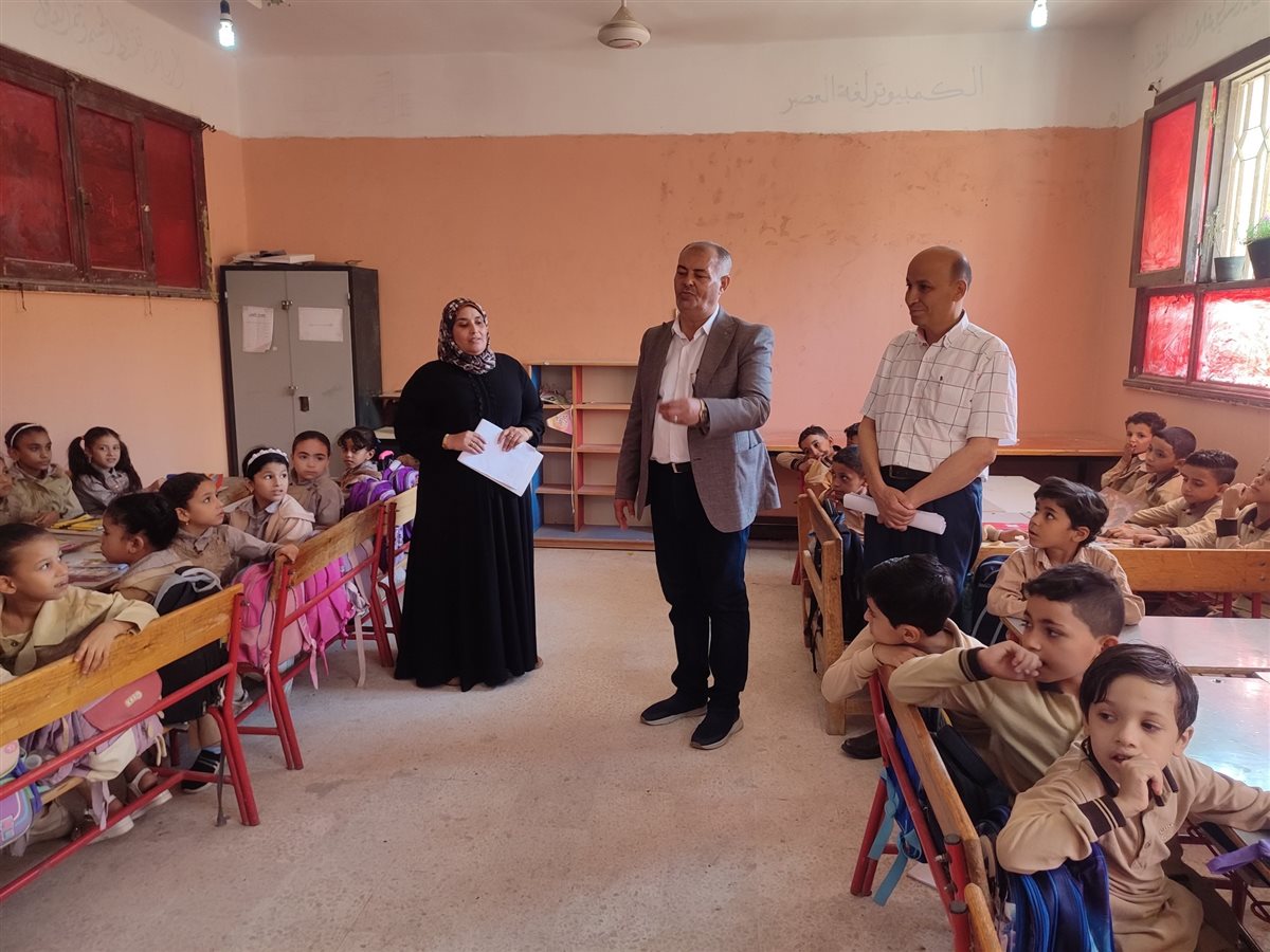 مدير عام إدارة أبشواي التعليمية يتفقد مدارس قطاع أبو جنشو وأبشواي