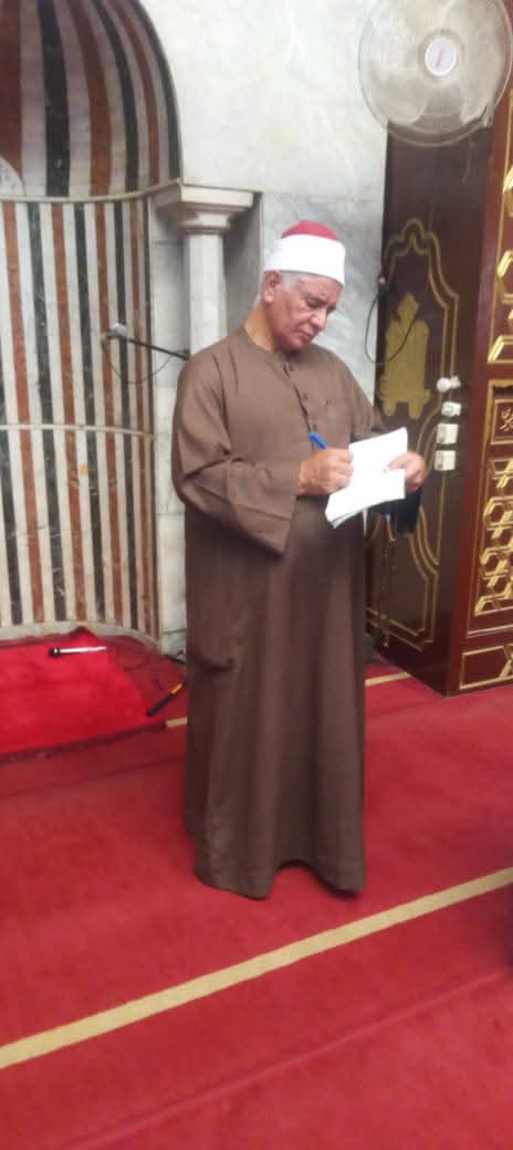 مدير مديرية أوقاف الفيوم يواصل جولاته المرورية على المساجد