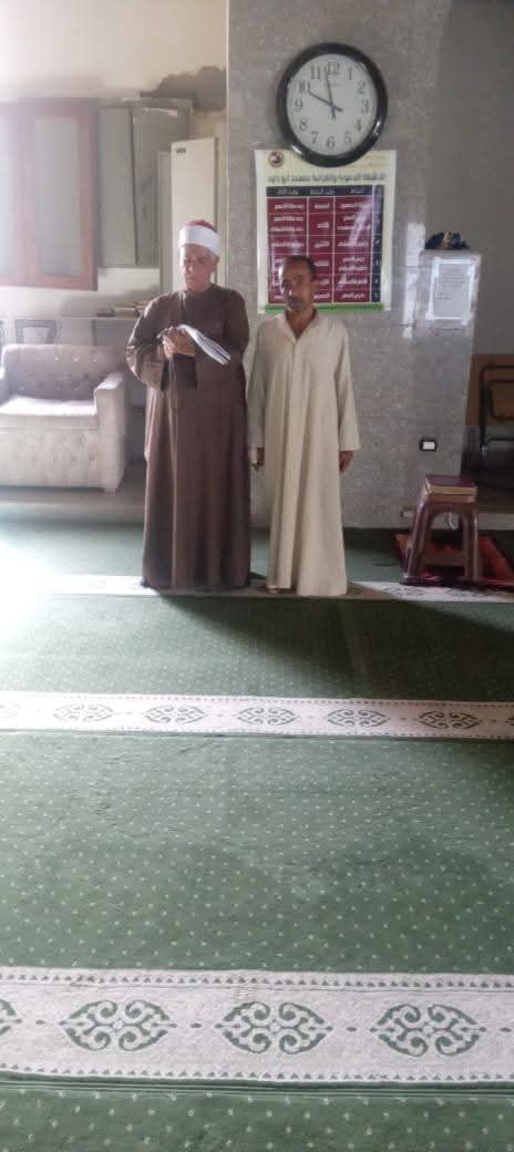 مدير مديرية أوقاف الفيوم يواصل جولاته المرورية على المساجد