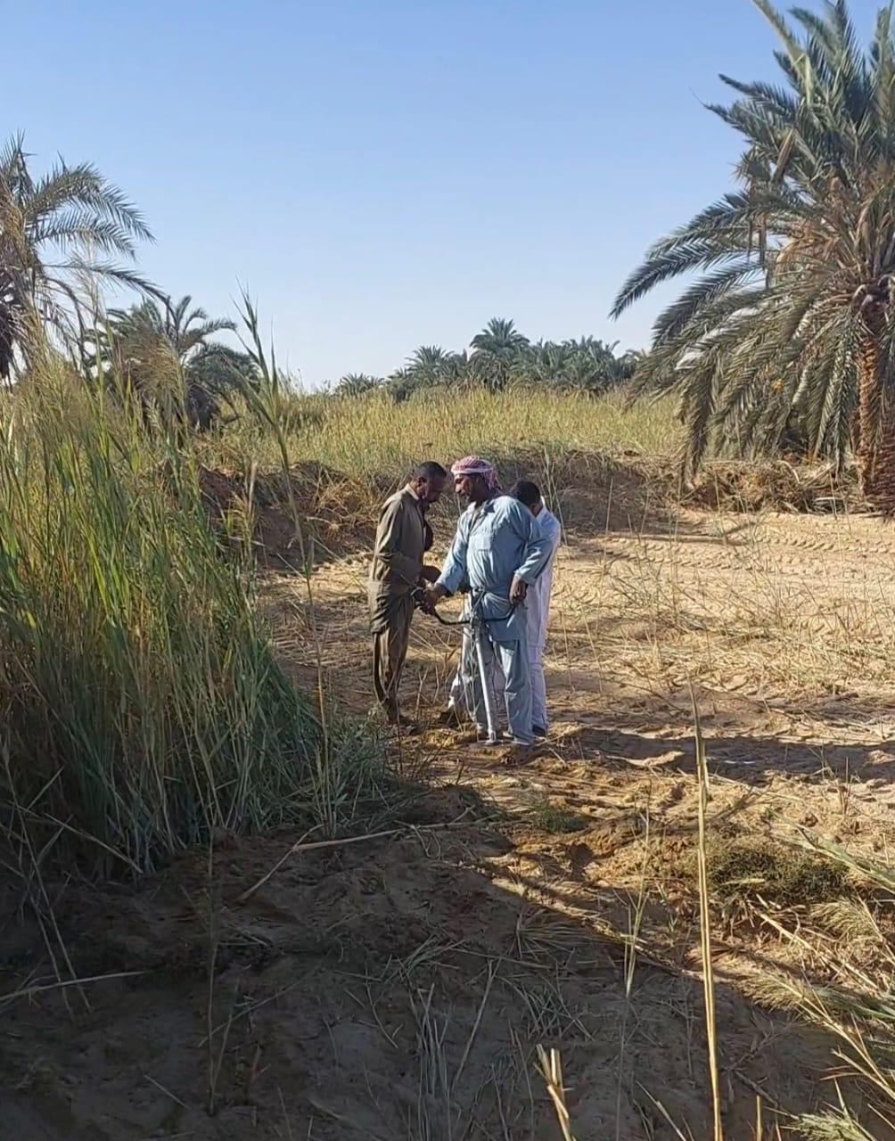 رئيس بحوث الصحراء يتفقد محطة سيوة ويؤكد على دعم الزراعة العضوية