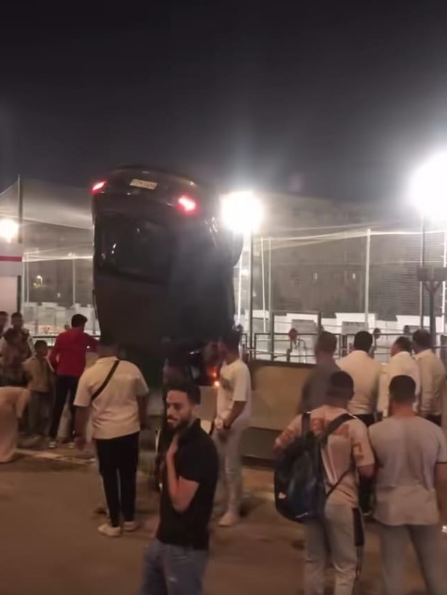اثار الحادث&nbsp;