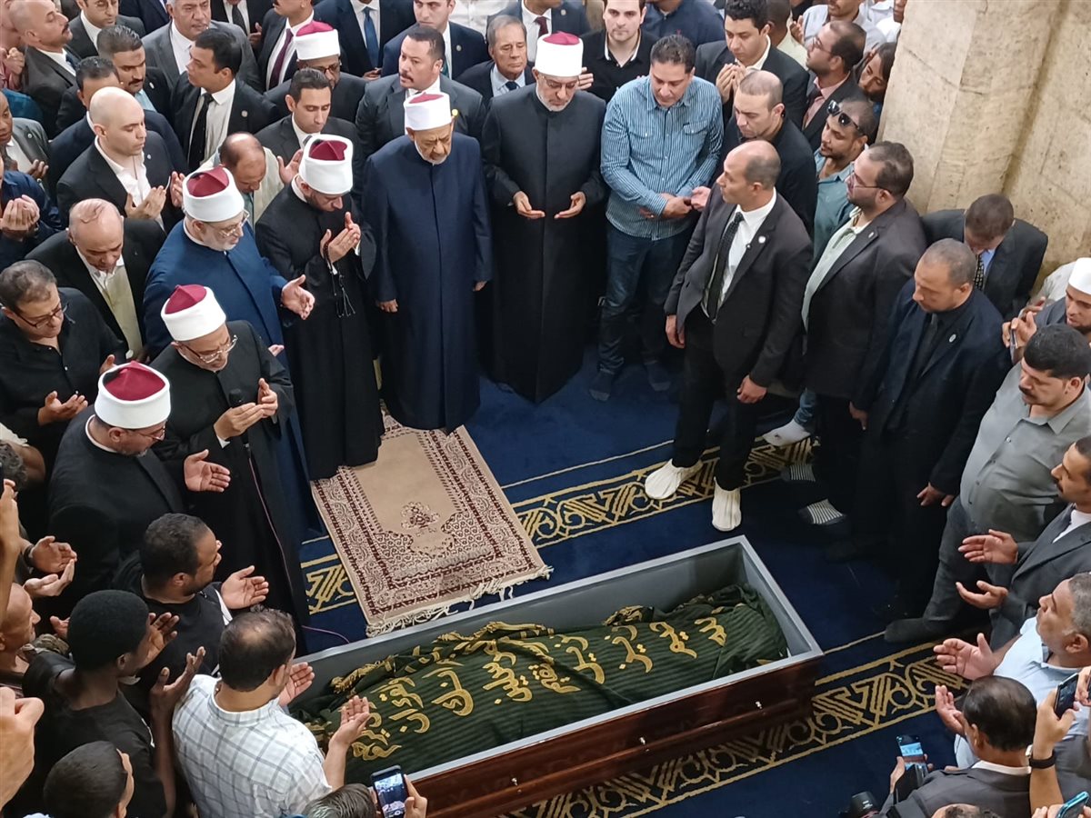جنازة الدكتور أحمد عمر هاشم