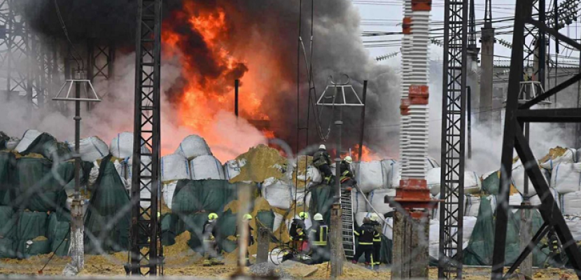 <strong>انفجار مصنع بأورال في مدينة كوبيسك</strong>