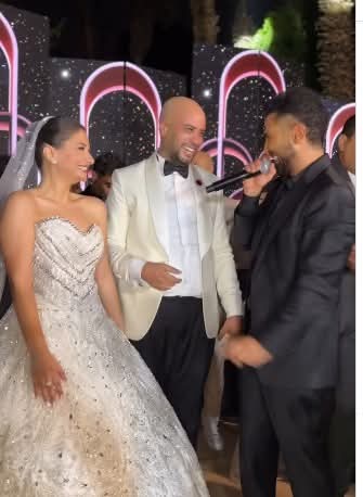 أحمد سعد في حفل زفاف حاتم صلاح
