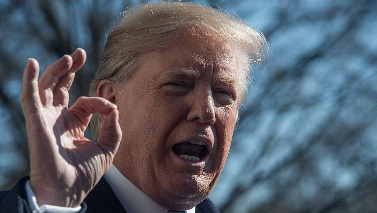 <strong>الرئيس الأمريكي دونالد ترامب</strong>