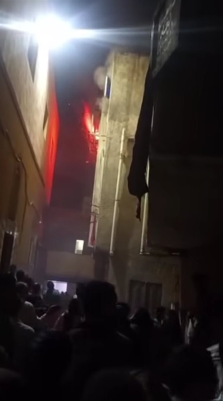 آثار الحريق