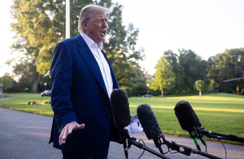 <strong>الرئيس الأمريكي دونالد ترامب</strong>