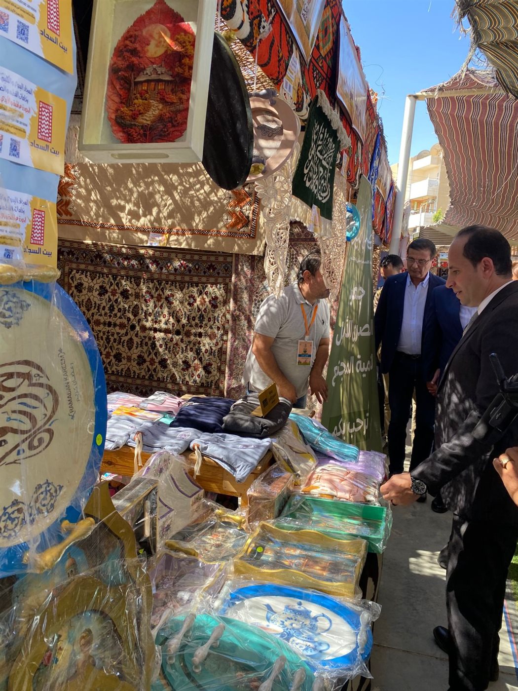 أيادي مصر بالفيوم تشارك في فعاليات معرض الوادي الجديد الزراعي الثاني