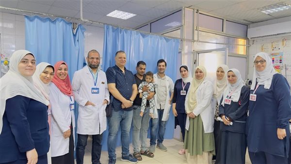 الفريق الطبي بمستشفى إيتاي البارود