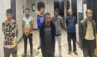 المتهمين المضبوطين