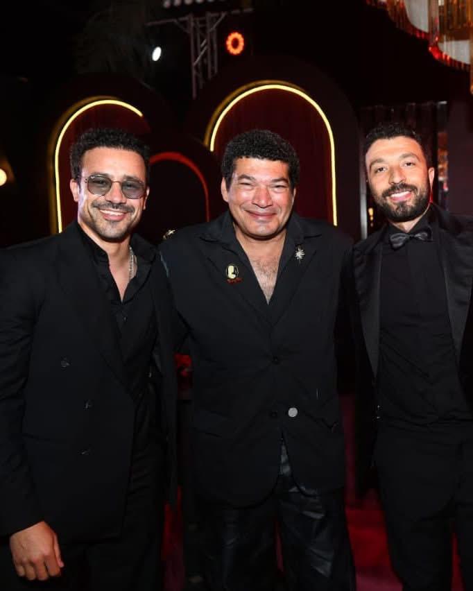 نجوم الفن في حفل زفاف هادي الباجوري وهايدي خالد