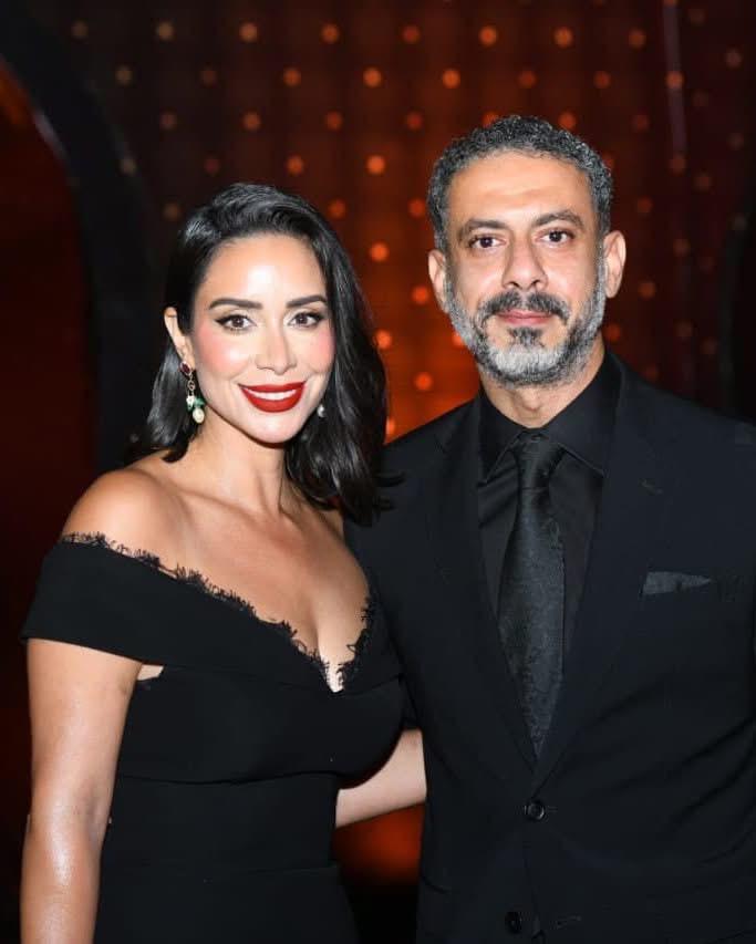 نجوم الفن في حفل زفاف هادي الباجوري وهايدي خالد