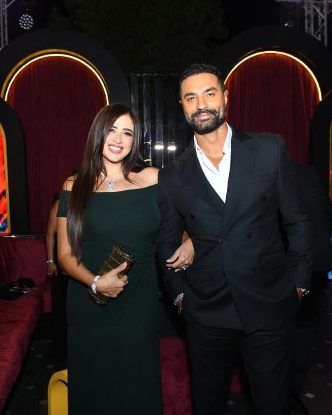 نجوم الفن في حفل زفاف هادي الباجوري وهايدي خالد