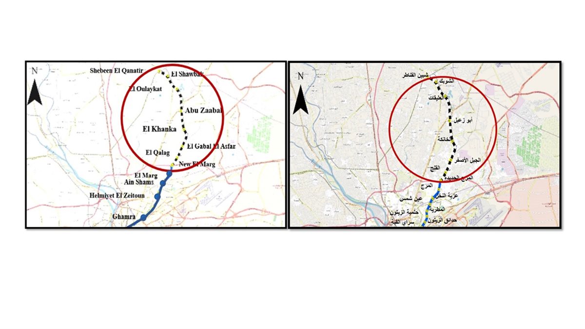 خريطة المشروع