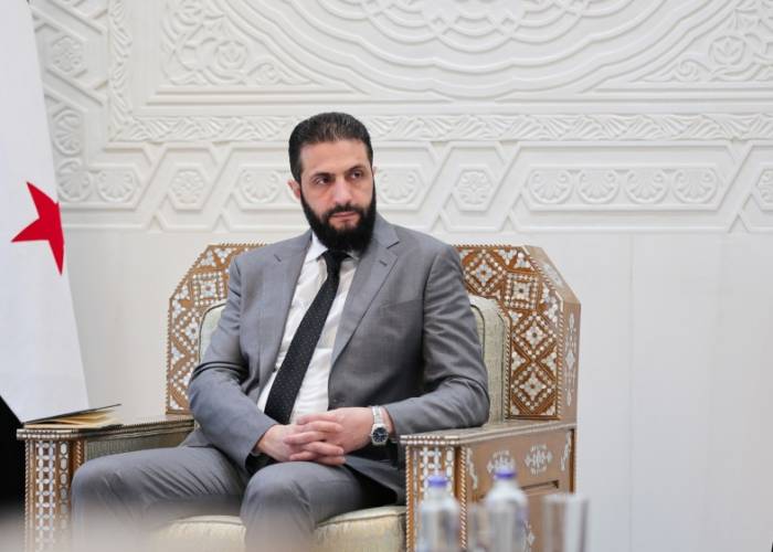 <strong>الرئيس السوري أحمد الشرع</strong>