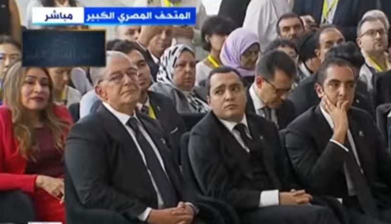 <strong>ياسين منصور في مؤتمر افتتاح المتحف المصري الكبير </strong>