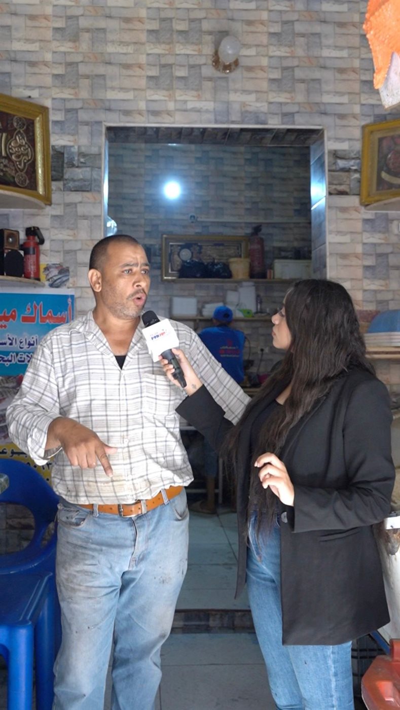 ميدو صاحب مطعم السمك جار المتهم يوسف مع الإعلامية مارينا إبراهيم