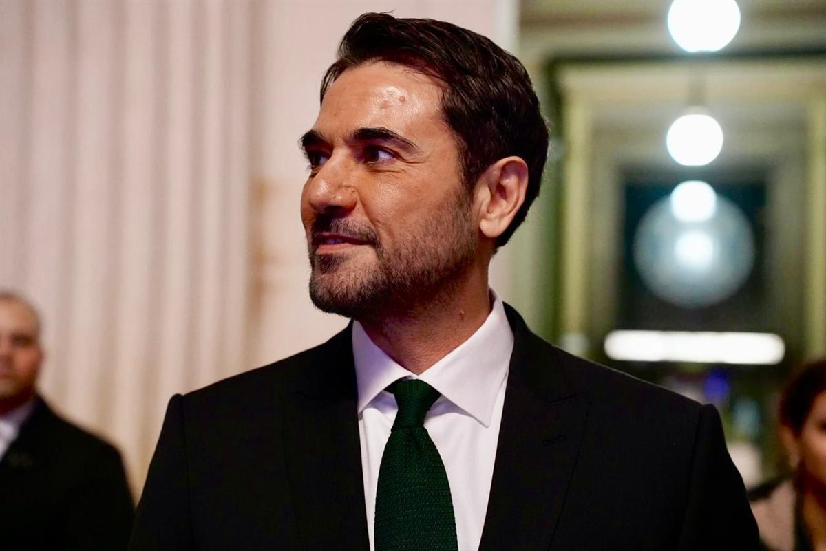 أحمد عز في احتفالية المتحف المصري الكبير في لندن