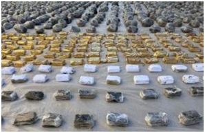 المواد المخدرة المضبوطة