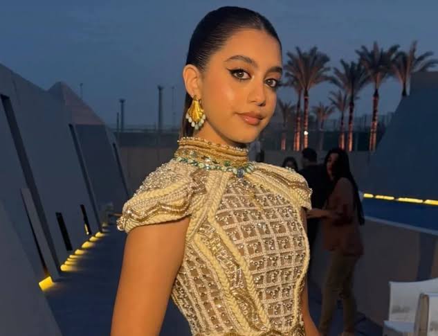 ياسمينا العبد في حفل افتتاح المتحف المصري الكبير