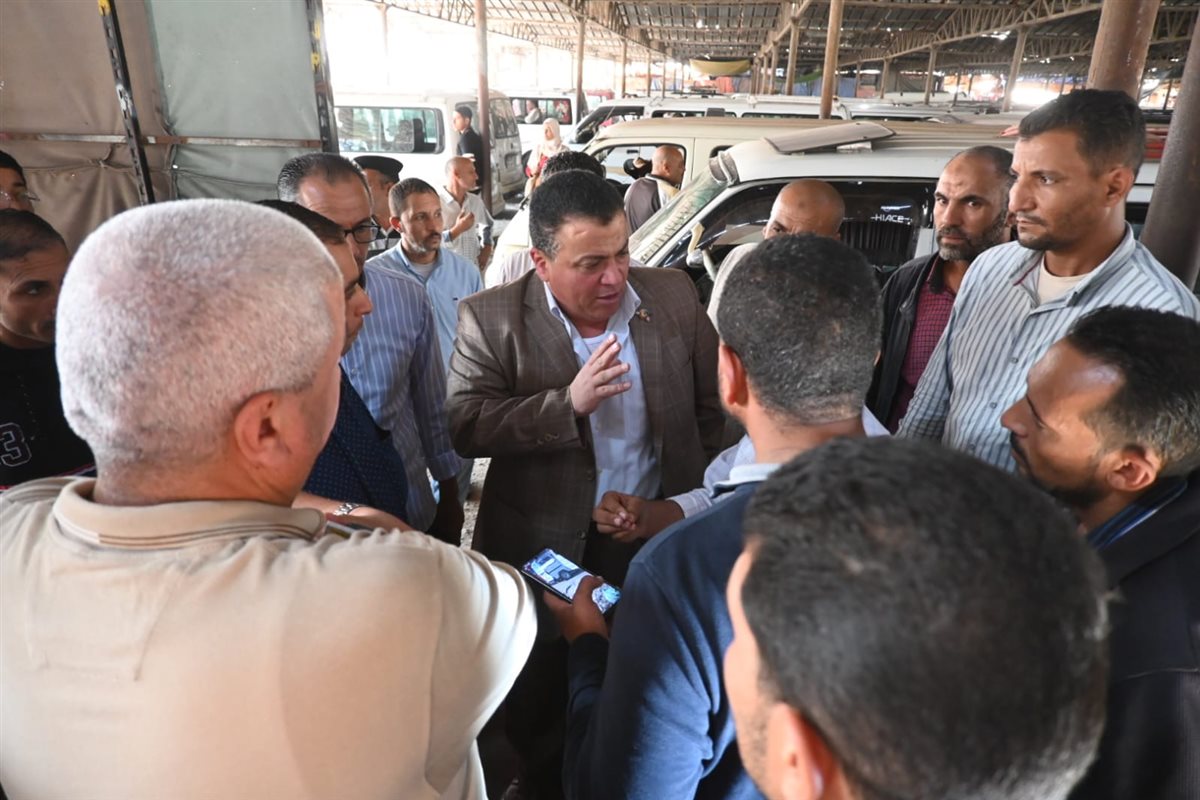 <strong>جانب من الجولة التفقدية</strong>