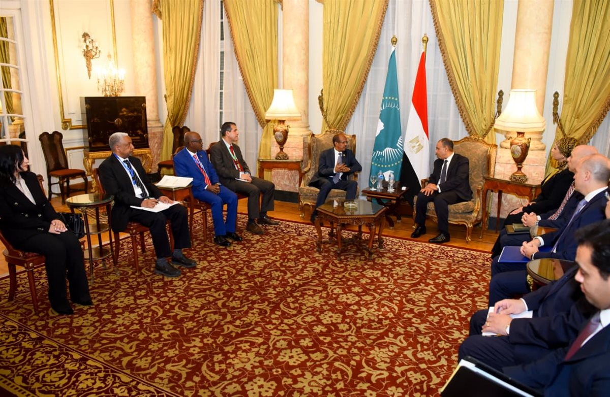 <strong>وزير الخارجية و رئيس مفوضية الاتحاد الأفريقي </strong>