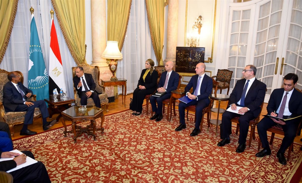 <strong>وزير الخارجية و رئيس مفوضية الاتحاد الأفريقي </strong>