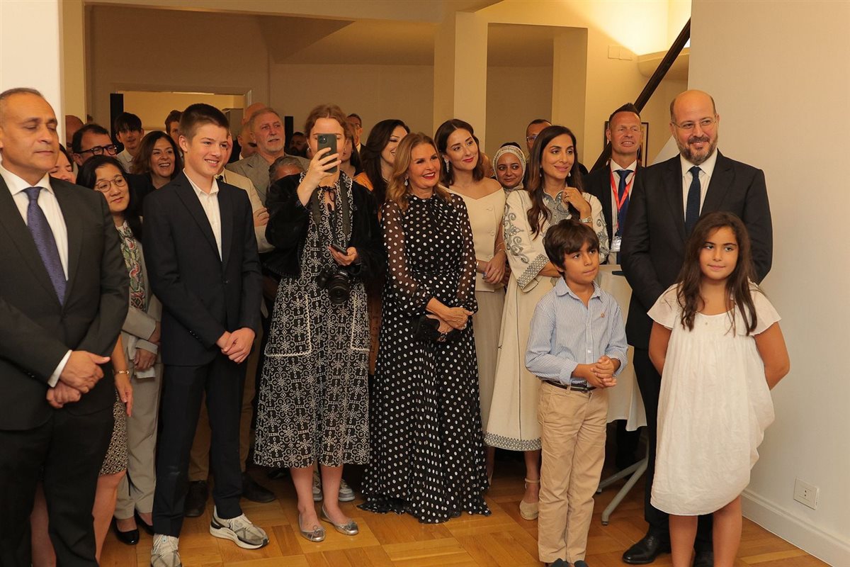 <strong>حفل استقبال ملكة الدنمارك في مقر إقامة السفير الدنماركي بالقاهرة</strong>