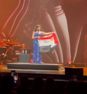 أنغام في حفلها بباريس