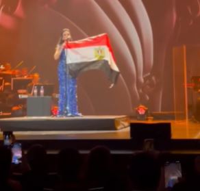 أنغام في حفلها بباريس