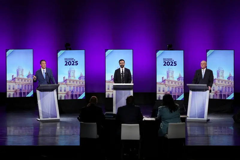 مناظرة بين مرشحي الانتخابات العامة الأمريكية