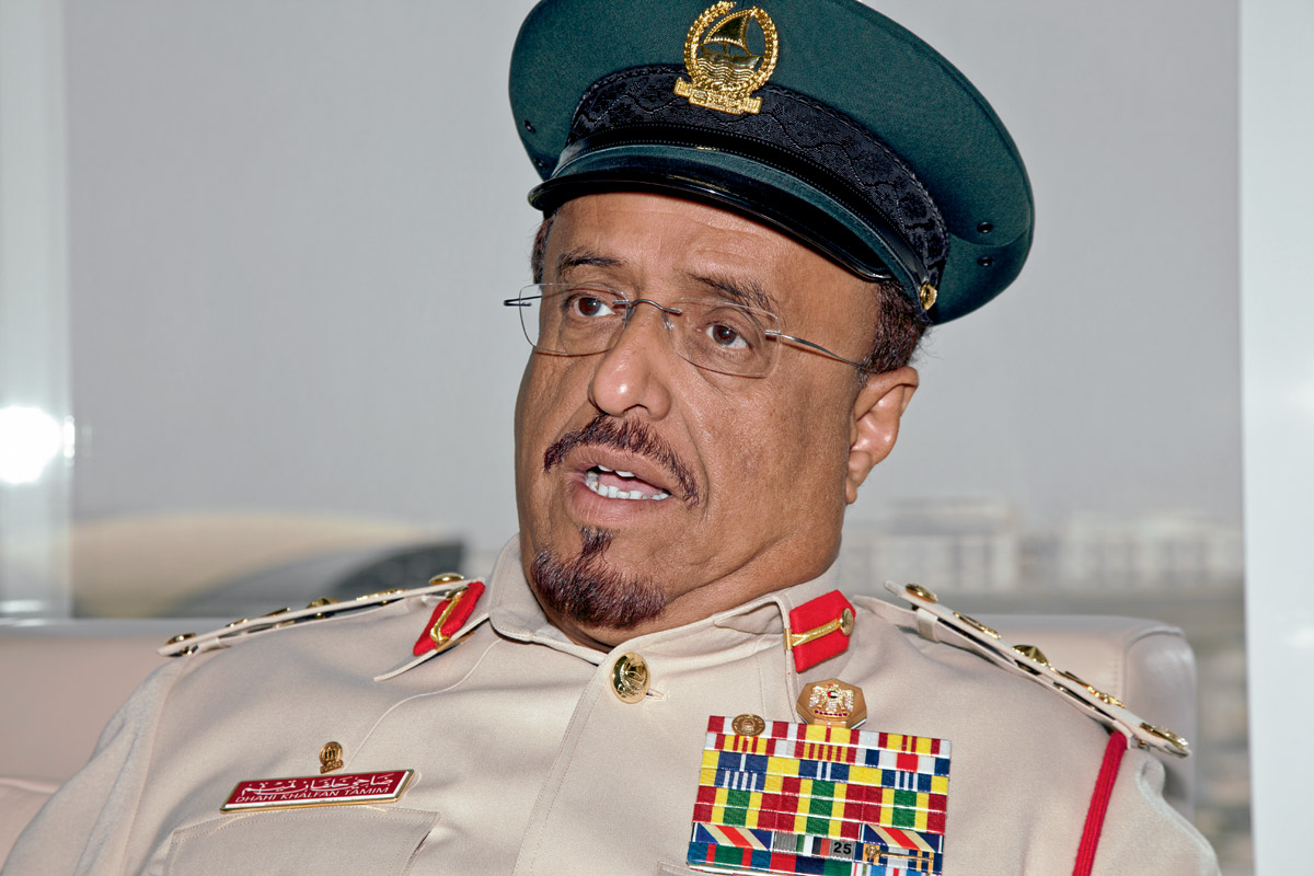 نائب قائد شرطة دبي، ضاحي خلفان