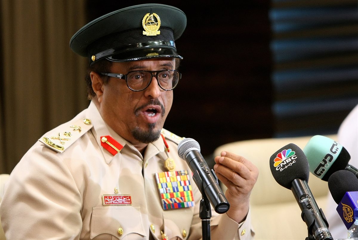 نائب قائد شرطة دبي، ضاحي خلفان