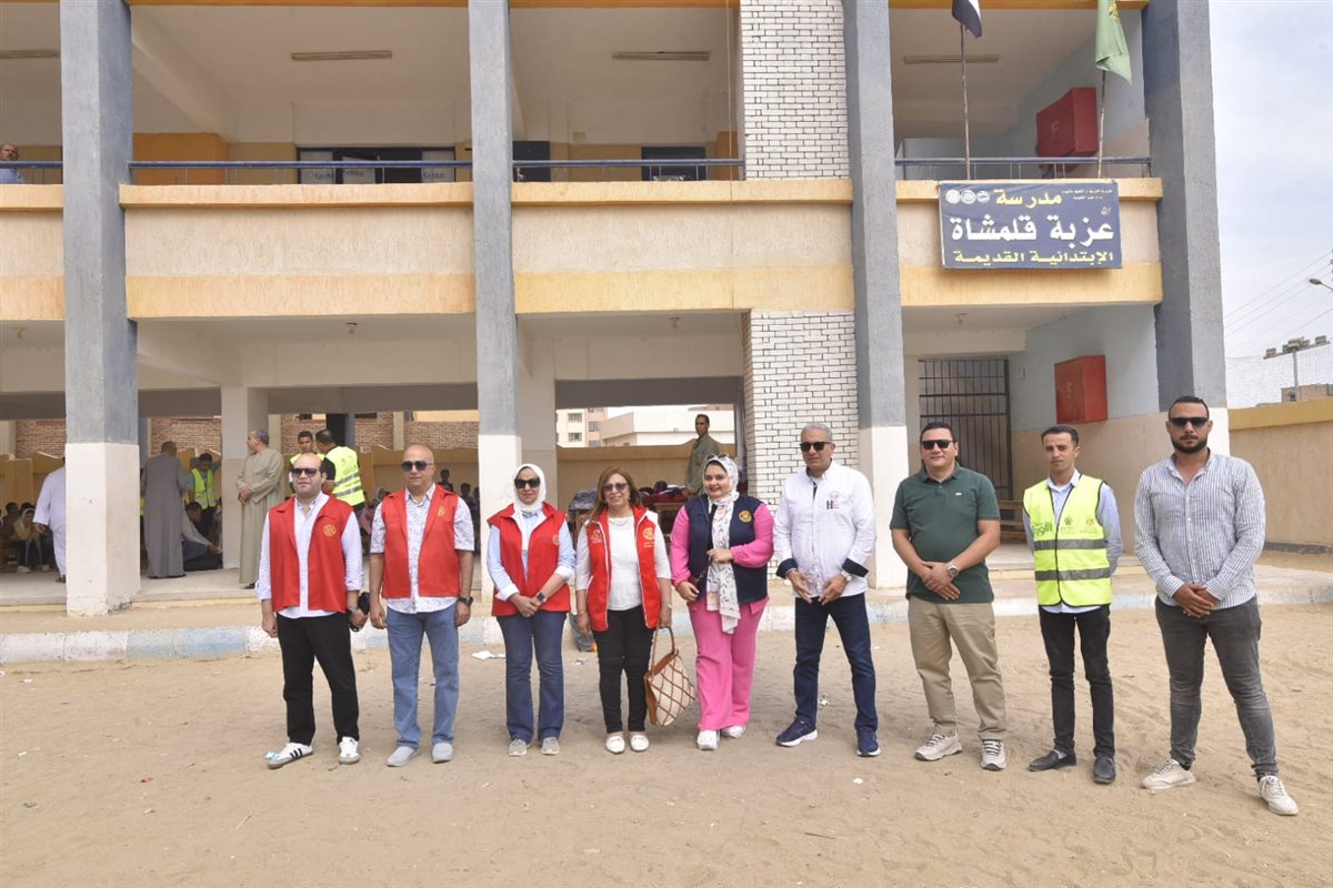 تنظيم حفل جديد لتوزيع شنط وأدوات مدرسية على 265 طالب بمحافظة الفيوم