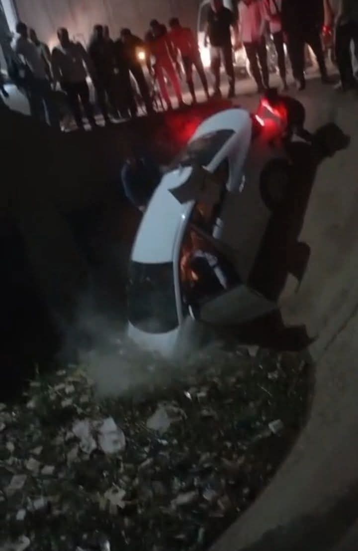 آثار الحادث