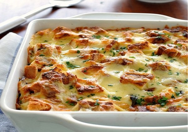 القرنبيط في الفرن