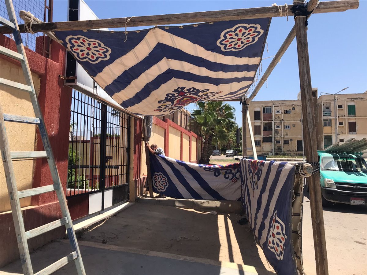 <strong>رفع درجة الاستعداد لتجهيز مقار انتخابات مجلس النواب </strong>