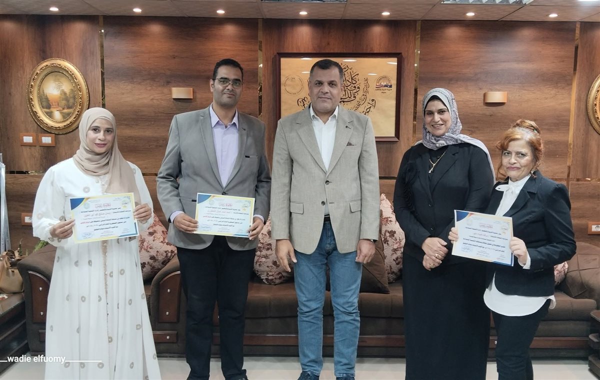 <strong>تكريم الطلاب والمعلمين الفائزين في المسابقات النوعية للاستدامة</strong>