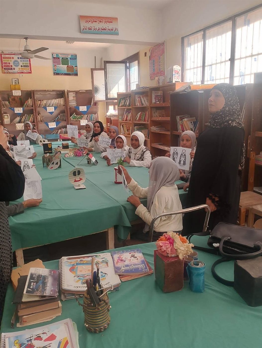 ثقافة الفيوم تواصل لقاءاتها التثقيفية وأنشطة متنوعة لطلاب المدارس