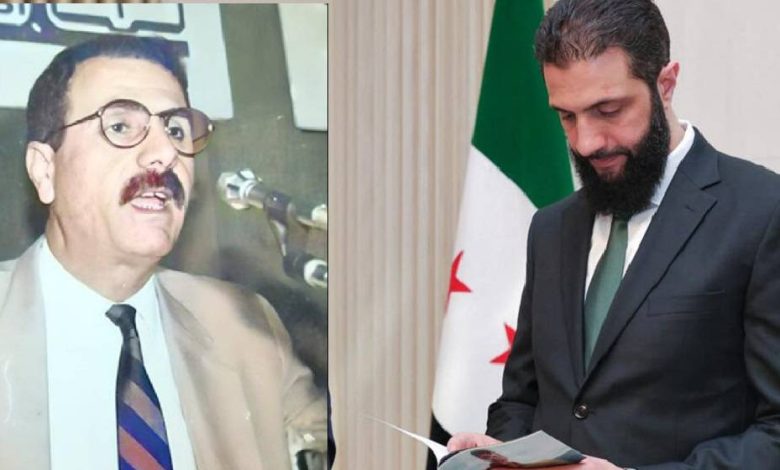 <strong>حسين الشرع، والد الرئيس السوري أحمد الشرع</strong>