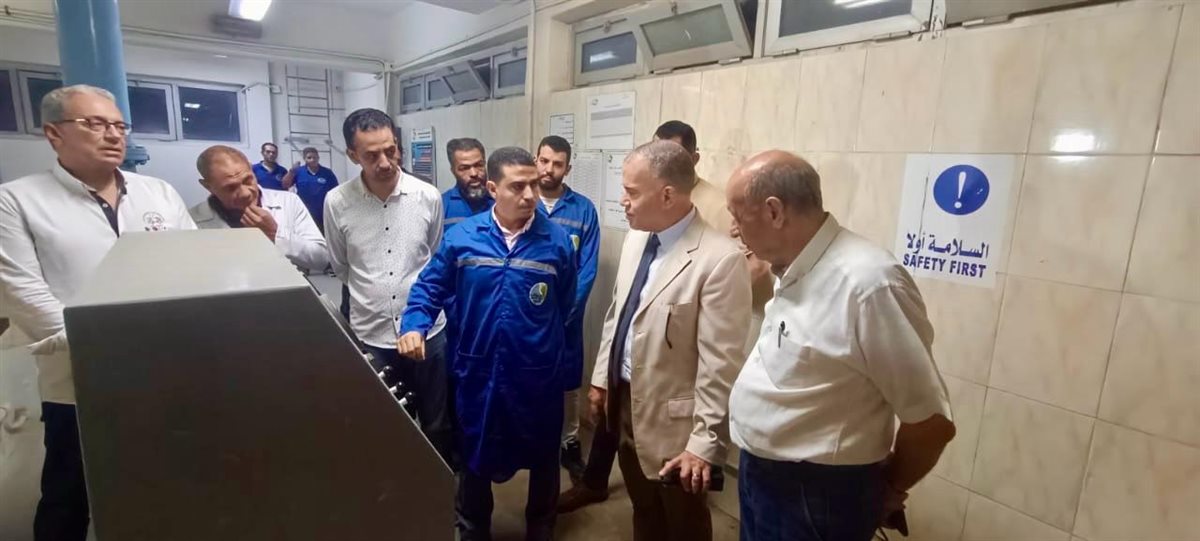 في أولى جولاته.. رئيس مياه الفيوم يتفقد محطة مياه قحافة ويتابع أعمال التشغيل والصيانة
